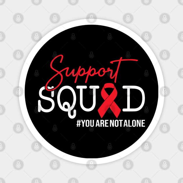 Awareness Support Squad Magnet by Islla Workshop